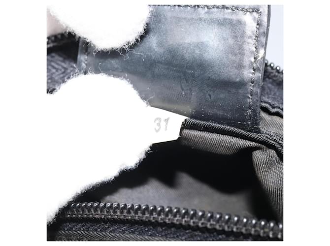 Borsa a Spalla PRADA Nylon Nera Auth 170396 Nero - vista 12