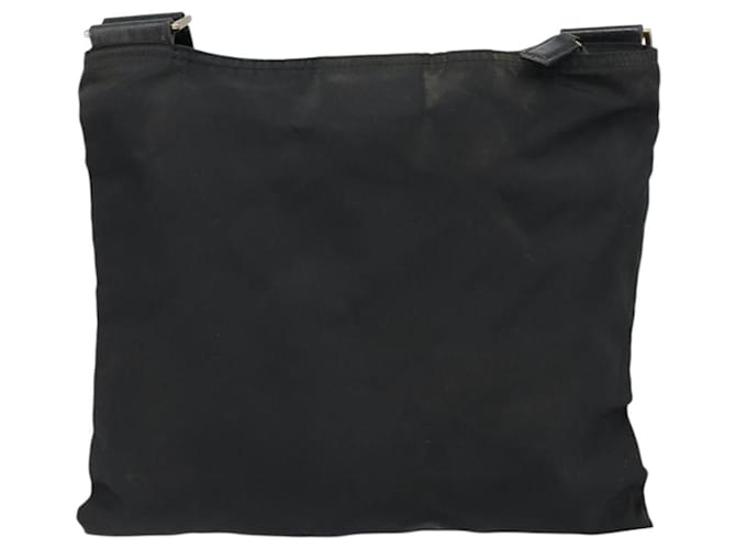 Borsa a Spalla PRADA Nylon Nera Auth 170396 Nero - vista 2