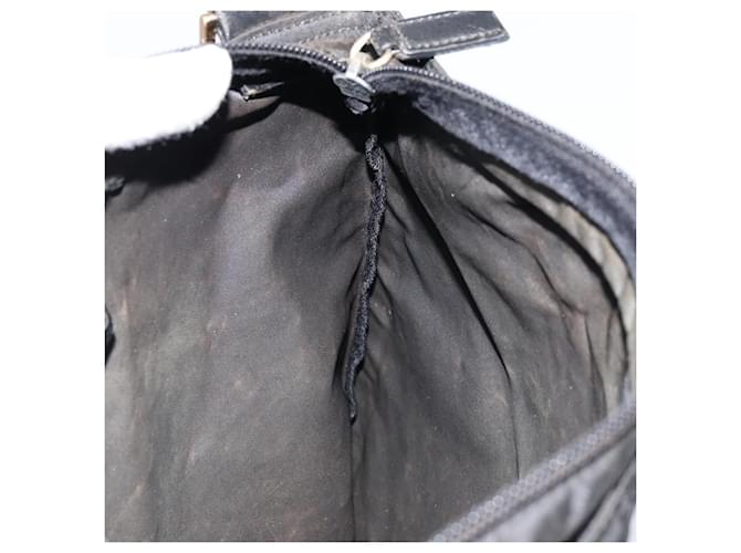 Borsa a Spalla PRADA Nylon Nera Auth 170396 Nero - vista 20