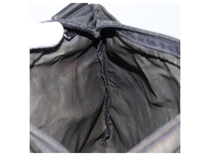 Borsa a Spalla PRADA Nylon Nera Auth 170396 Nero - vista 21