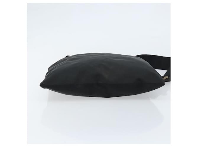 Borsa a Spalla PRADA Nylon Nera Auth 170396 Nero - vista 5