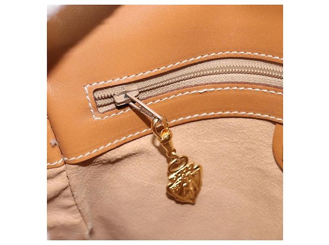 Gucci Borsa a Spalla Micro GG Supreme PVC Beige Oro 001 41 4425 Auth 172085 - vista 22