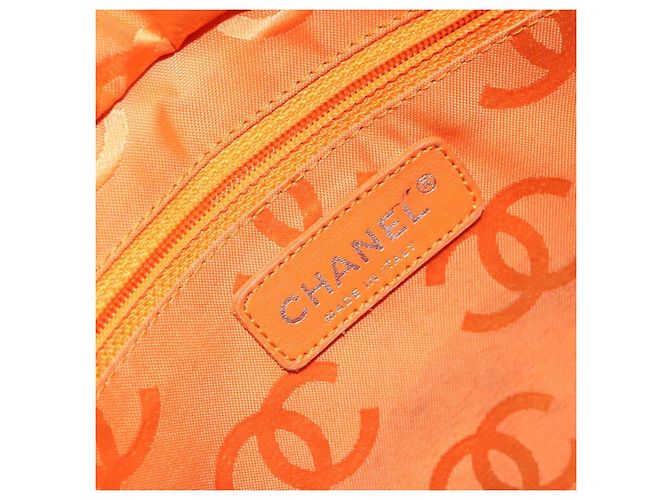CHANEL Borsa Tote Matelassé Linea Cambon Pelle Marrone Argento CC Auth 170655 - vista 17