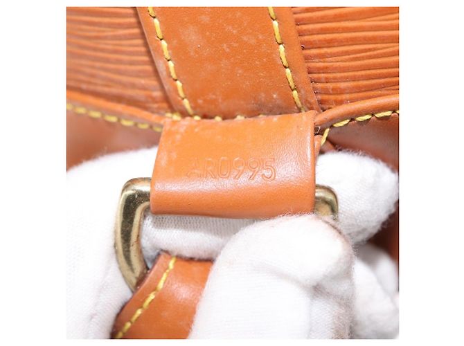 LOUIS VUITTON Borsa a Spalla Epi Randonnee PM Zipangu Oro M52358 LV Auth ep13498V - vista 12