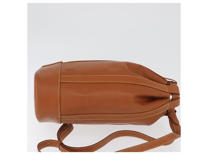 LOUIS VUITTON Borsa a Spalla Epi Randonnee PM Zipangu Oro M52358 LV Auth ep13498V - vista 3