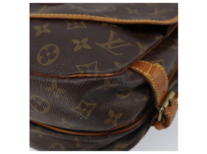 LOUIS VUITTON Borsa a Spalla Monogram Saumur 30 M42256 LV Auth ka2534 Monogramma - vista 14