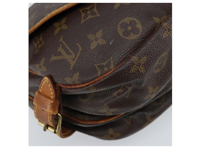 LOUIS VUITTON Borsa a Spalla Monogram Saumur 30 M42256 LV Auth ka2534 Monogramma - vista 15