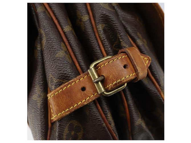 LOUIS VUITTON Borsa a Spalla Monogram Saumur 30 M42256 LV Auth ka2534 Monogramma - vista 18