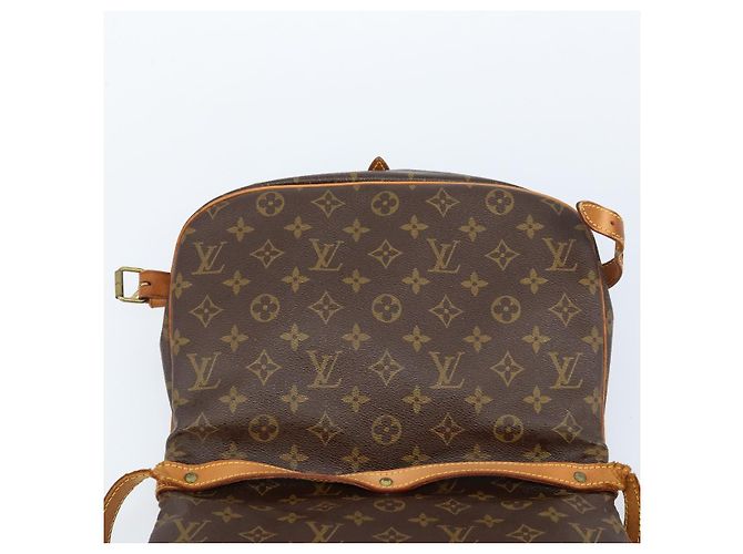 LOUIS VUITTON Borsa a Spalla Monogram Saumur 30 M42256 LV Auth ka2534 Monogramma - vista 20