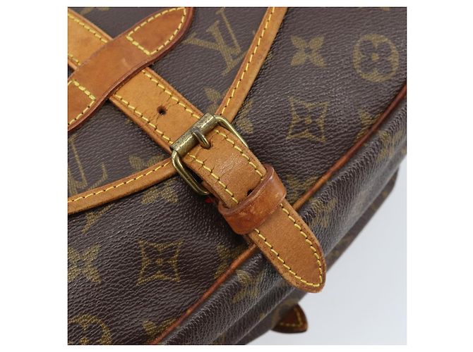 LOUIS VUITTON Borsa a Spalla Monogram Saumur 30 M42256 LV Auth ka2534 Monogramma - vista 23