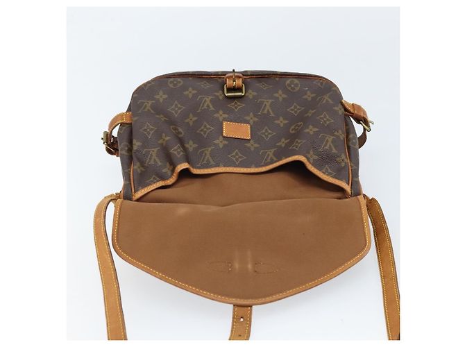 LOUIS VUITTON Borsa a Spalla Monogram Saumur 30 M42256 LV Auth ka2534 Monogramma - vista 25