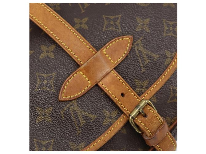 LOUIS VUITTON Borsa a Spalla Monogram Saumur 30 M42256 LV Auth ka2534 Monogramma - vista 30