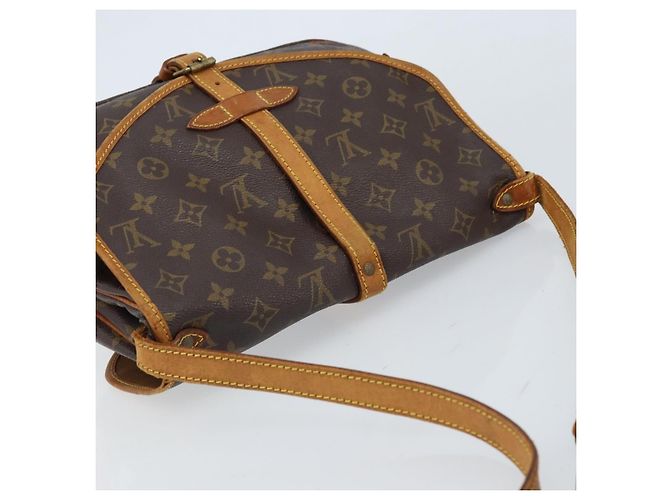 LOUIS VUITTON Borsa a Spalla Monogram Saumur 30 M42256 LV Auth ka2534 Monogramma - vista 6