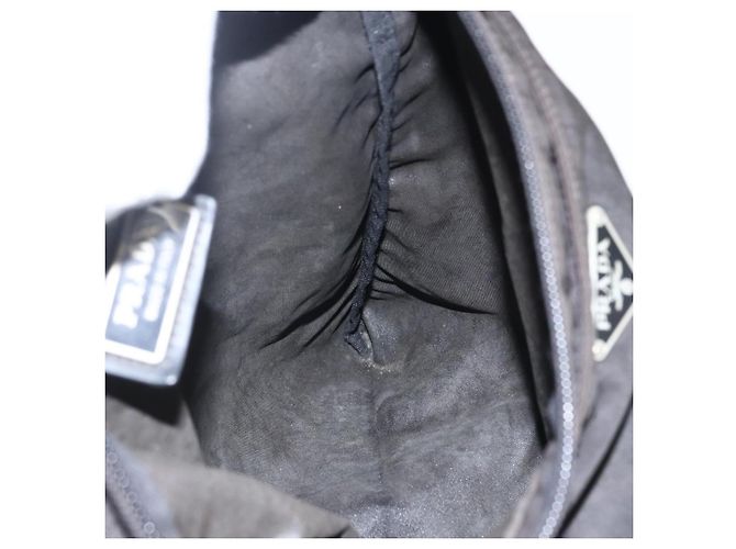 Borsa a Spalla PRADA Nylon Nero Argento Autentica 170378 - vista 20
