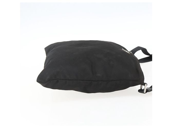 Borsa a Spalla PRADA Nylon Nero Argento Autentica 170378 - vista 4
