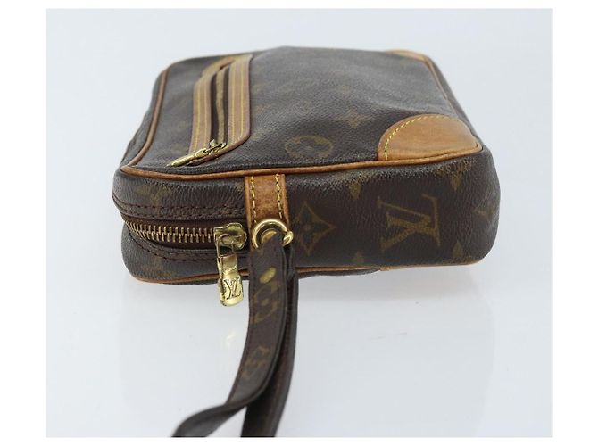 LOUIS VUITTON Clutch Marly Dragonne GM Monogram M51825 LV Auth ka2590 Monogramma - vista 4