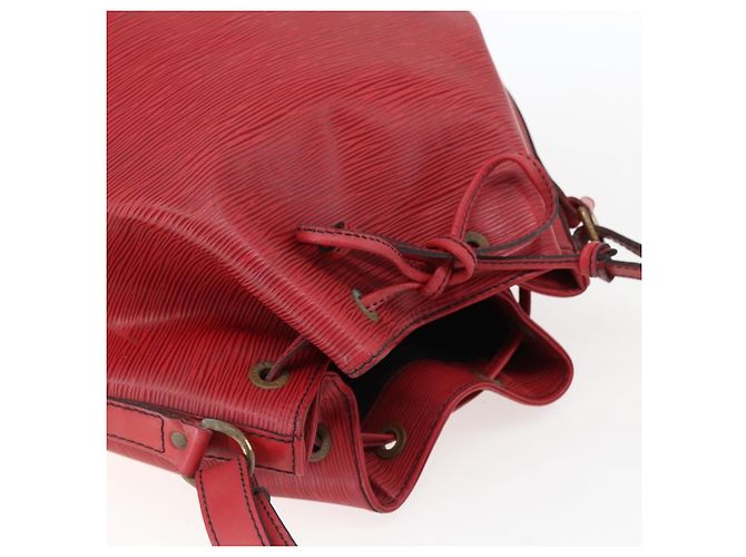 LOUIS VUITTON Borsa a Spalla Epi Noe Rossa M44007 LV Auth ka2439 Rosso - vista 6
