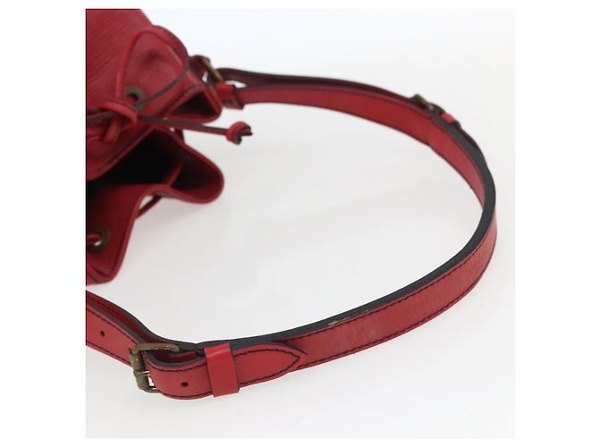 LOUIS VUITTON Borsa a Spalla Epi Noe Rossa M44007 LV Auth ka2439 Rosso - vista 7