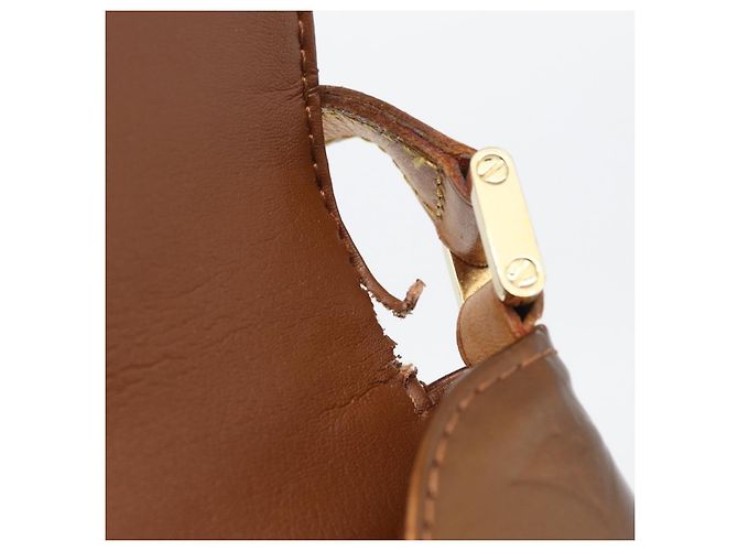LOUIS VUITTON Borsa Thompson Street Monogram Vernis Bronzo M91124 LV Auth 172115 - vista 10