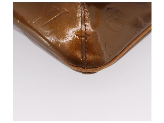 LOUIS VUITTON Borsa Thompson Street Monogram Vernis Bronzo M91124 LV Auth 172115 - vista 15