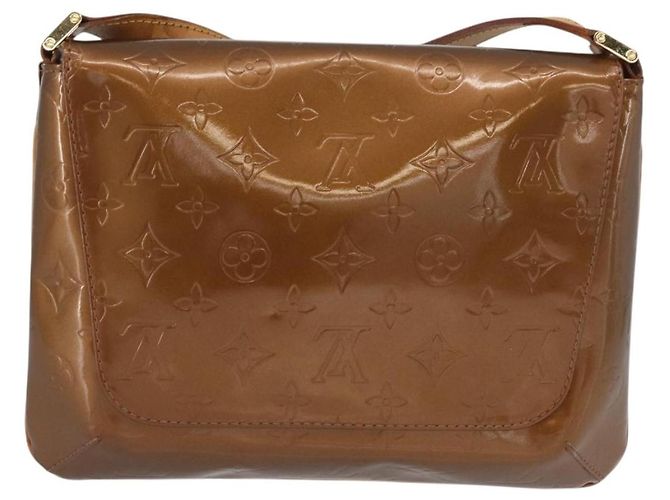 LOUIS VUITTON Borsa Thompson Street Monogram Vernis Bronzo M91124 LV Auth 172115 - vista 2