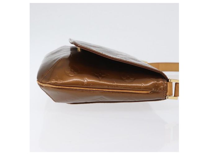 LOUIS VUITTON Borsa Thompson Street Monogram Vernis Bronzo M91124 LV Auth 172115 - vista 3