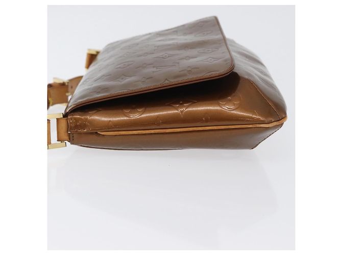 LOUIS VUITTON Borsa Thompson Street Monogram Vernis Bronzo M91124 LV Auth 172115 - vista 4