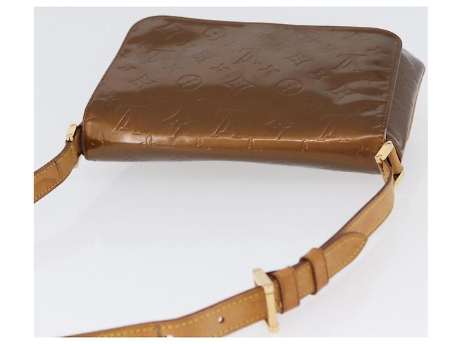 LOUIS VUITTON Borsa Thompson Street Monogram Vernis Bronzo M91124 LV Auth 172115 - vista 6