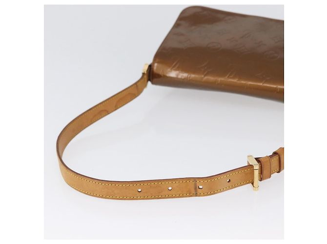 LOUIS VUITTON Borsa Thompson Street Monogram Vernis Bronzo M91124 LV Auth 172115 - vista 7
