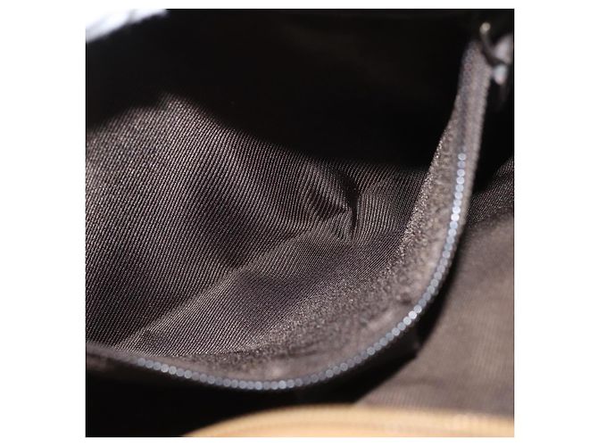 Borsa Tote GUCCI in nylon beige argento 28893 Auth bs33439 - vista 23