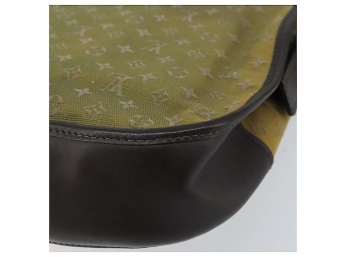 LOUIS VUITTON Borsa a Spalla Monogram Mini Belanger TST Khaki M92673 Auth th6595 Cachi - vista 15