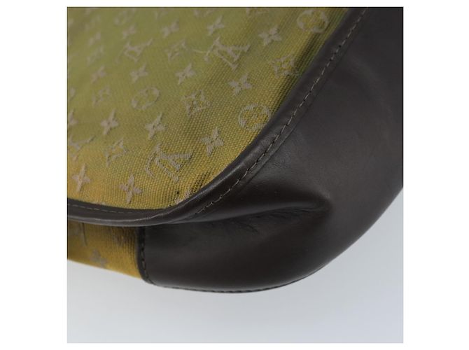 LOUIS VUITTON Borsa a Spalla Monogram Mini Belanger TST Khaki M92673 Auth th6595 Cachi - vista 16