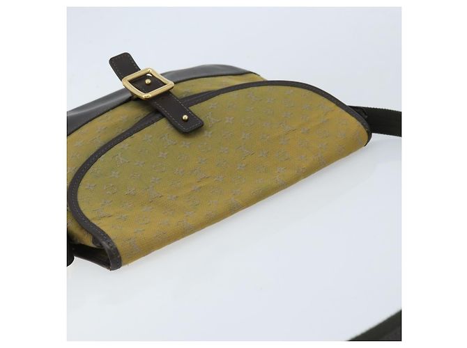 LOUIS VUITTON Borsa a Spalla Monogram Mini Belanger TST Khaki M92673 Auth th6595 Cachi - vista 6