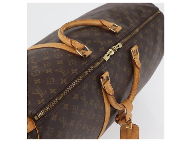 LOUIS VUITTON Borsa Boston Monogram Keepall 60 M41422 Auth LV ka2464 Monogramma - vista 6