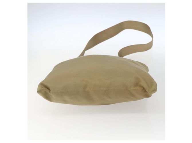 Borsa a Spalla Prada Nylon Beige Auth 171312 - vista 5