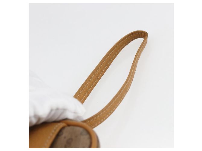 GUCCI Pochette Micro GG Supreme PVC Beige Oro 014 58 0097 Auth fm5160 D'oro - vista 17