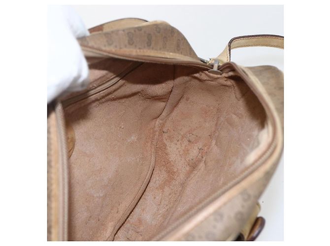 Gucci Borsa a Spalla Micro GG Supreme PVC Beige Oro 001 418 4795 Auth 173551 D'oro - vista 18