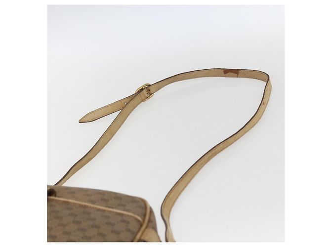 Gucci Borsa a Spalla Micro GG Supreme PVC Beige Oro 001 418 4795 Auth 173551 D'oro - vista 8