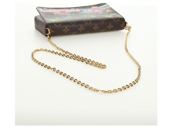 LOUIS VUITTON Pochette Felice Monogram Vivienne M80859 LV Auth 168982SAM Monogramma - vista 7