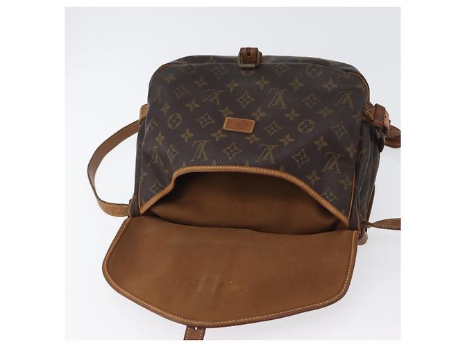 LOUIS VUITTON Borsa a Spalla Monogram Saumur 30 M42256 LV Auth ka2544 Monogramma - vista 10
