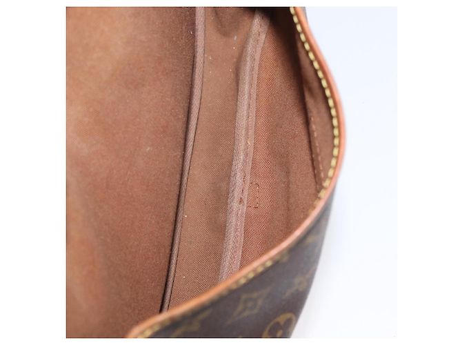 LOUIS VUITTON Borsa a Spalla Monogram Saumur 30 M42256 LV Auth ka2544 Monogramma - vista 11