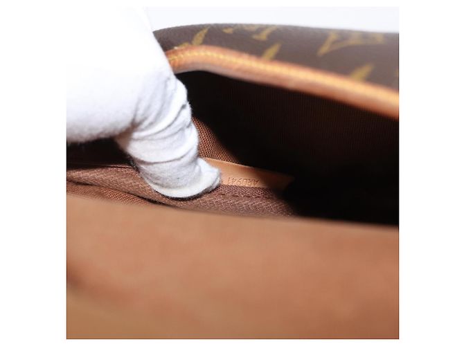 LOUIS VUITTON Borsa a Spalla Monogram Saumur 30 M42256 LV Auth ka2544 Monogramma - vista 12