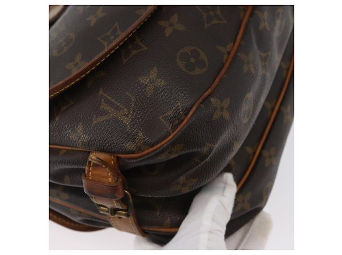 LOUIS VUITTON Borsa a Spalla Monogram Saumur 30 M42256 LV Auth ka2544 Monogramma - vista 15
