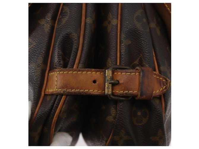 LOUIS VUITTON Borsa a Spalla Monogram Saumur 30 M42256 LV Auth ka2544 Monogramma - vista 18