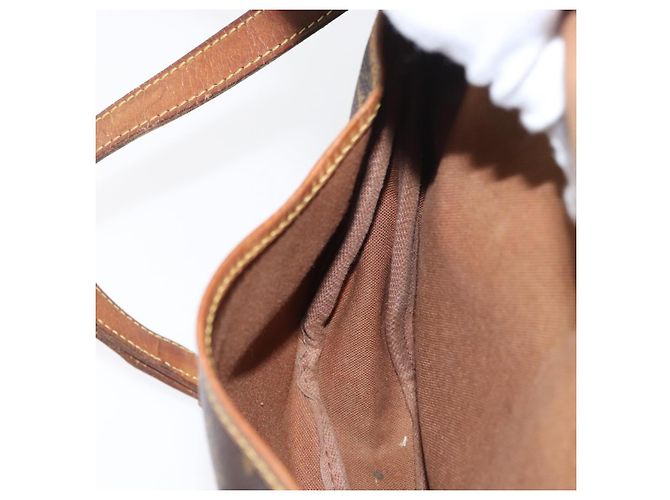 LOUIS VUITTON Borsa a Spalla Monogram Saumur 30 M42256 LV Auth ka2544 Monogramma - vista 23