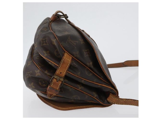 LOUIS VUITTON Borsa a Spalla Monogram Saumur 30 M42256 LV Auth ka2544 Monogramma - vista 3