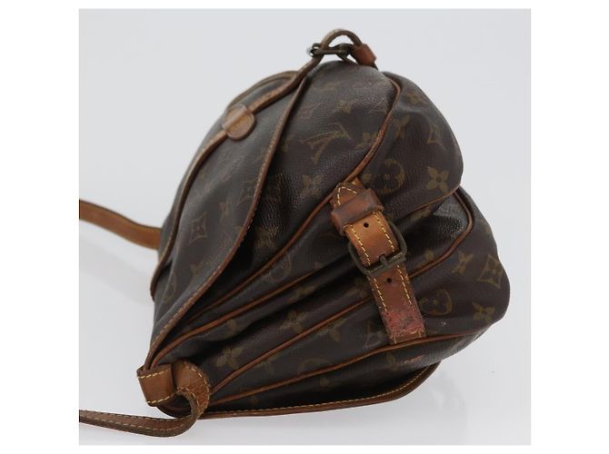 LOUIS VUITTON Borsa a Spalla Monogram Saumur 30 M42256 LV Auth ka2544 Monogramma - vista 4