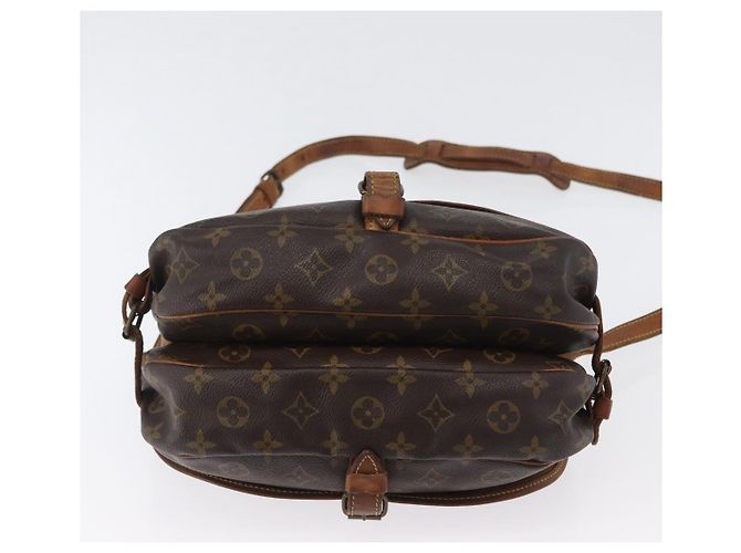 LOUIS VUITTON Borsa a Spalla Monogram Saumur 30 M42256 LV Auth ka2544 Monogramma - vista 5