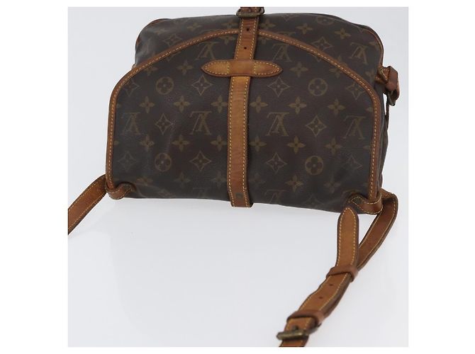 LOUIS VUITTON Borsa a Spalla Monogram Saumur 30 M42256 LV Auth ka2544 Monogramma - vista 6