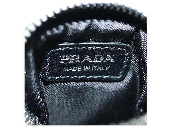 Custodia per telefono PRADA in nylon rosso argento autentica 165922V - vista 21
